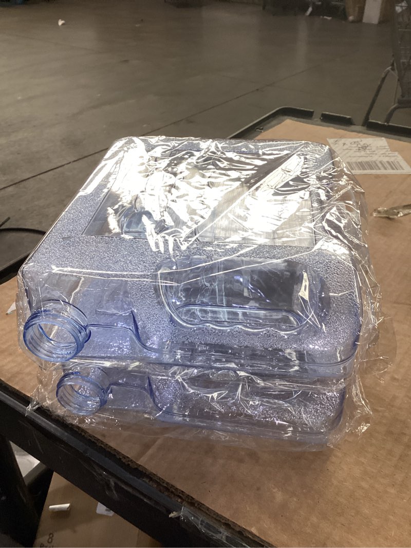 Condition photo showing Good Condition for jmiatry 2 packs refrigerator water dispenser for fridge 0.79 gallons/ 3 liters plastic drink dispenser for fridge water container with spigot watering jug with spout, convenient handle