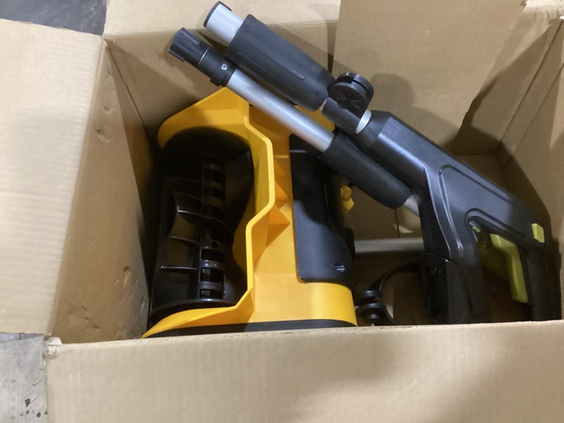 Condition photo showing Good Condition for Cordless Snow Shovel Compatible with DeWalt 20V Battery, 12" Electric Snow Blower with 20FT Max Throw & Adjustable Handle & Safety Switch, Snow Thrower for Driveway, Deck, Patio, Steps (NO Battery) Yellow