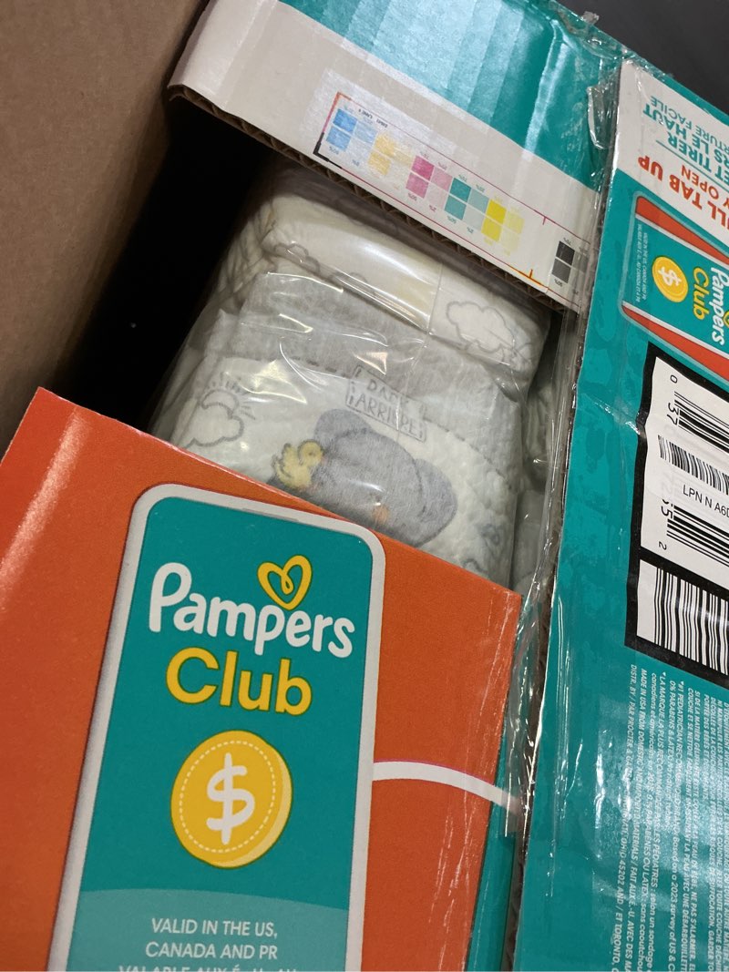 Condition photo showing New/Like New for Pampers Swaddlers Diapers, Size 0 (up to 10 lbs), 140 Count, Absorbent, Keeps Baby Dry and Comfortable, Skin Safe Disposable Baby Diaper (Packaging May Vary) Newborn 140