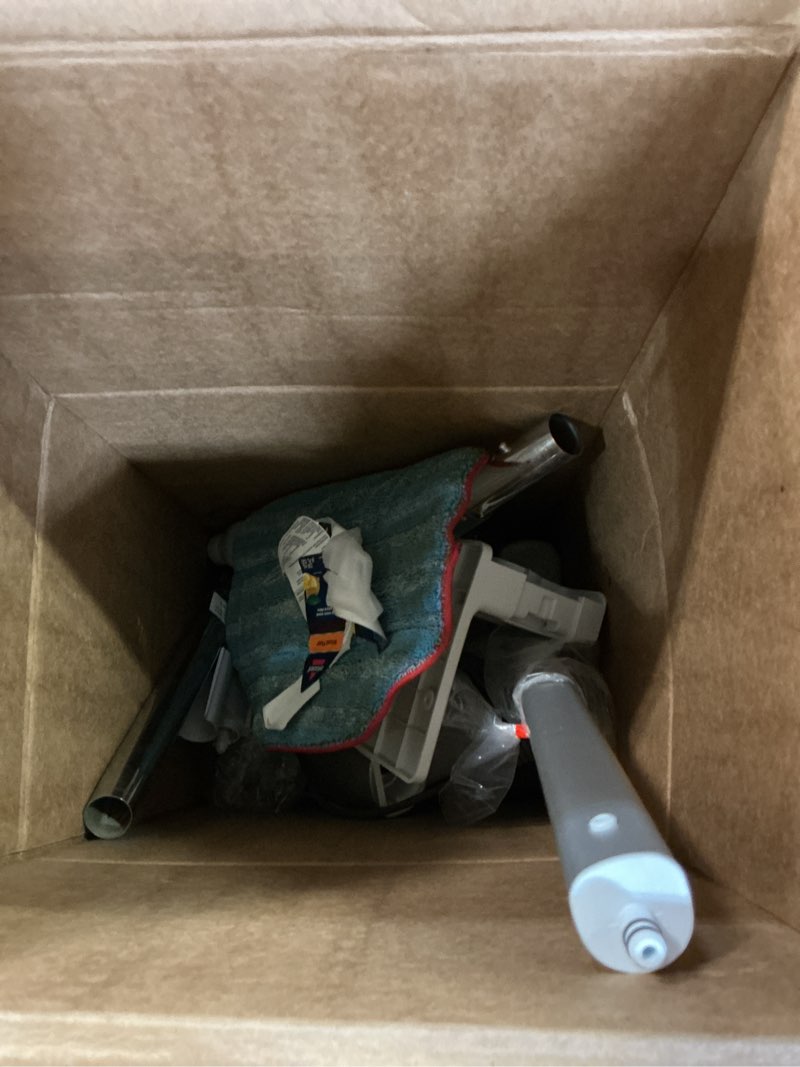 Condition photo showing As Is for BLACK+DECKER Steamer, 7 Attachments for Multipurpose Cleaning, Includes Storage Wall Mount (BHSM15FX10) Steam Matrix w/ 7 Attachments