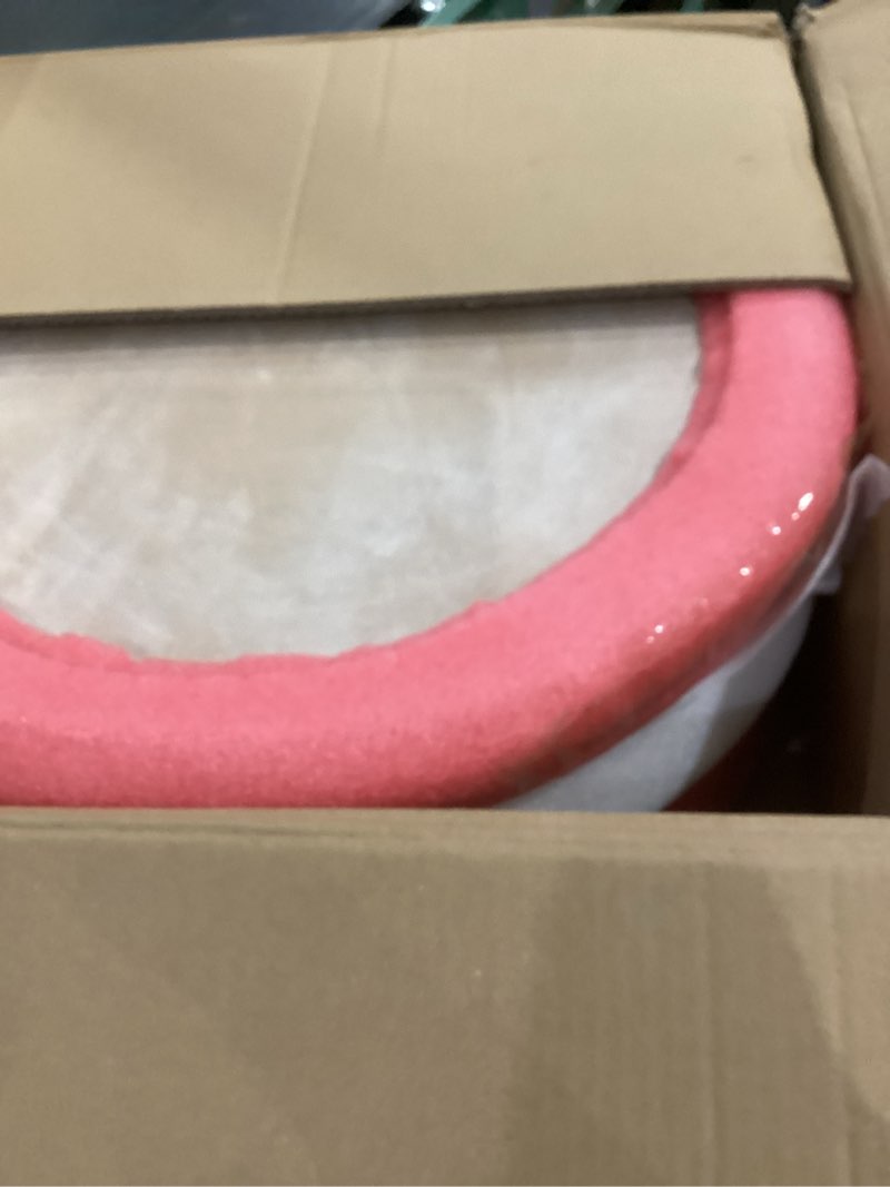 Condition photo showing Good Condition for jueraori round mannequin display pedestal stands, bridal shop cylinder plinth raiser table, party event decor platform base stands for model jewelry display home boutiques (white, 19.7x7.9in) white 19.7x7.9in