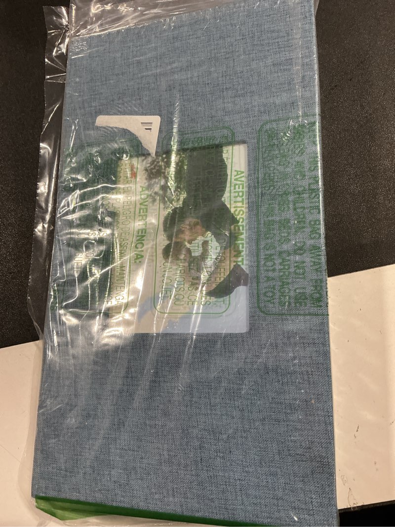 Condition photo showing Good Condition for photo album 4x6 with 300 pockets,slip-in picture albums,linen cover memory book with front window,white page vertical photo book for wedding,family,anniversare,baby,vacation 300 pockets blue