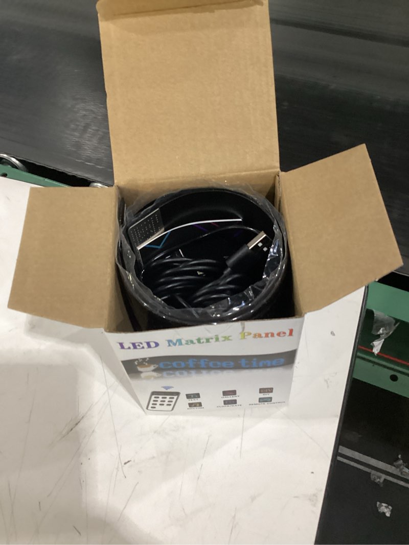 Condition photo showing New/Like New for Devil Eyes Light for Windshield: 23.4"x4.7" Programmable LED Signs with APP & Remote Control - 5V USB Digital Lighting Display, LED Lights for Cars (1 Pcs)