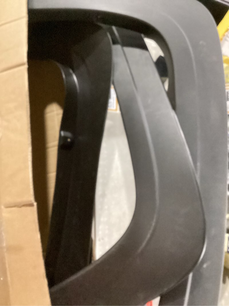 Condition photo showing As Is for tyger auto fender flare compatible with 2007-2013 chevy silverado 1500 2500 3500hd (not fit 07 classic) 6.5' & 8' bed, fine-textured black paintable factory style 4pc | tg-ff6c4288 black 6.5' & 8' bed