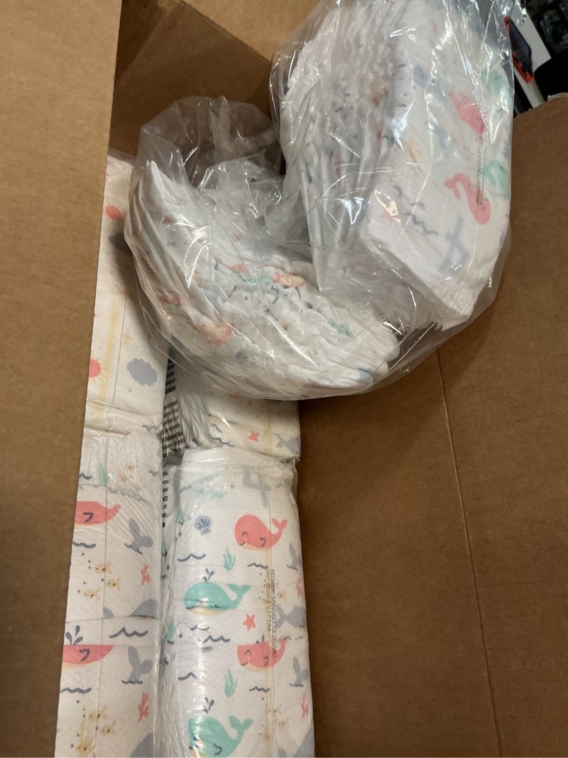 Condition photo showing As Is for disposable diapers - size 4 - 200ct - up&up™