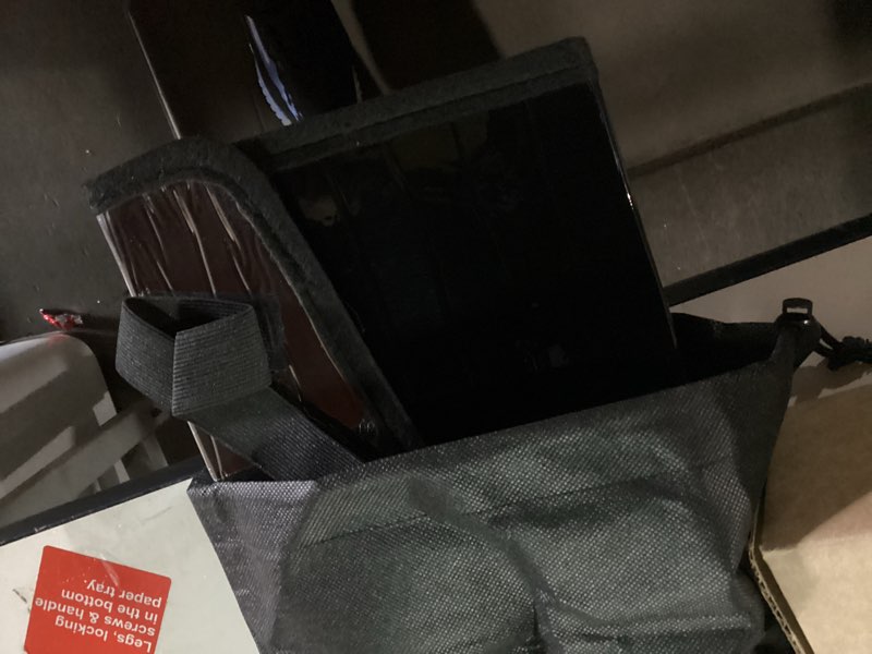 Condition photo showing As Is for Windshield Sunshade for Porsche Cayenne 2019-2026, Reversible Silver/Black silver-astraguard fits Caye-nne 2019-2025