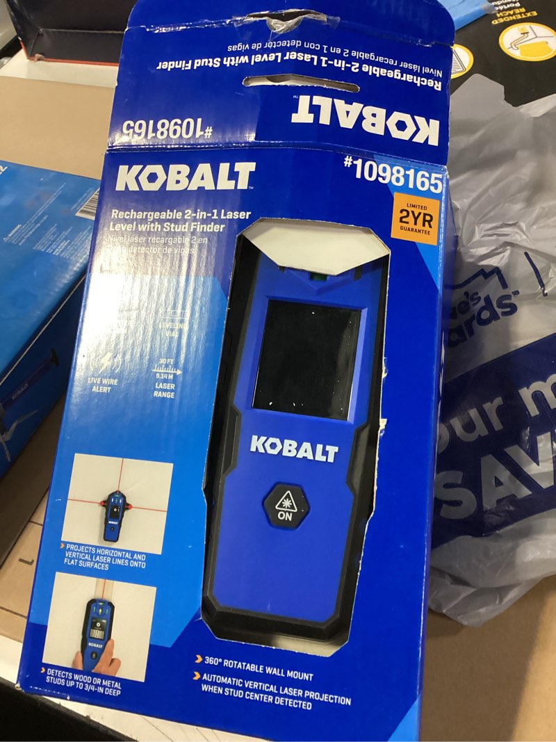 100+ bought last week Kobalt 30-ft Red Line generator Laser Level Kit