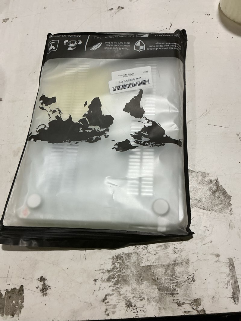 Condition photo showing New/Like New for g jgoo compatible with macbook air 13 inch case 2026 2025-2022 m5 a3449 m4 a3240 m3 a3113 m2 a2681, plastic hard shell for macbook air 13.6 inch case+keyboard cover+screen protector, cat painting