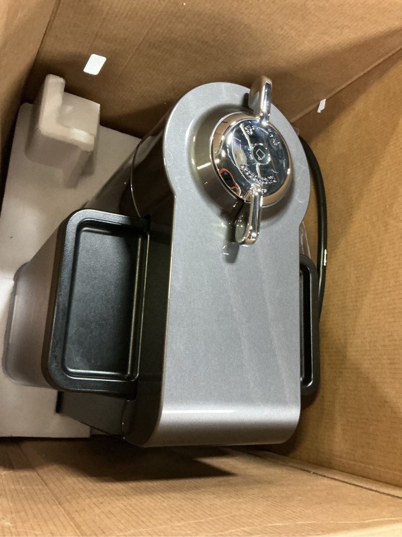 Condition photo showing Good Condition for nespresso vertuo coffee and espresso maker by de'longhi, titan machine only graphite metal