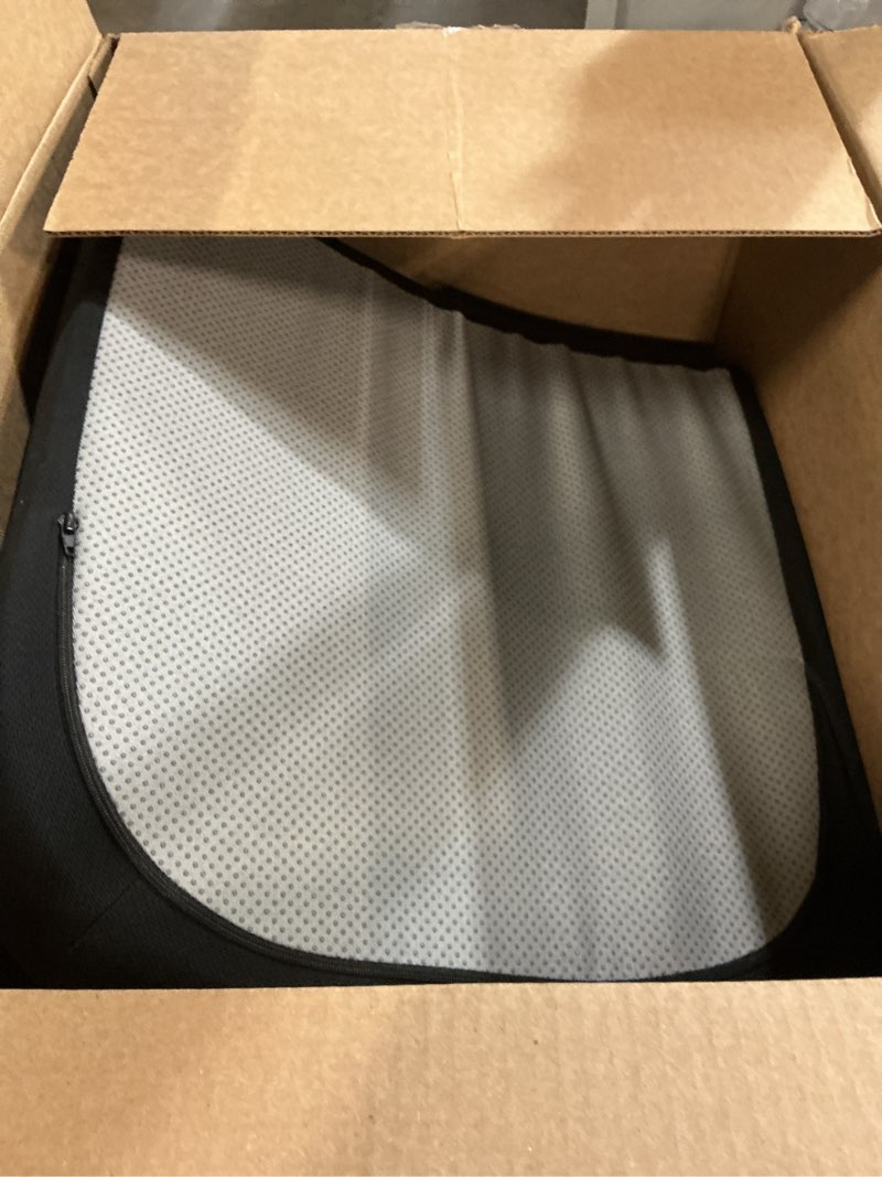 Condition photo showing As Is for everlasting comfort ventilated wheelchair cushions for pressure relief - gel memory foam wheel chair seat cushion pad for seniors and adults & pain relief - soft non-slip cover - office accessories