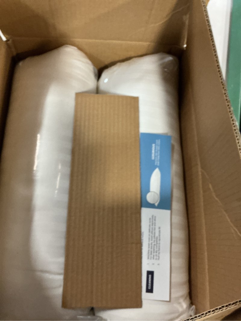 Condition photo showing New/Like New for Beckham Hotel Collection Bed Pillows Standard/Queen Size Set of 2 - Original Soft Down Alternative Pillow for Sleeping - Soft Support for Back, Stomach or Side Sleepers Queen / Standard White