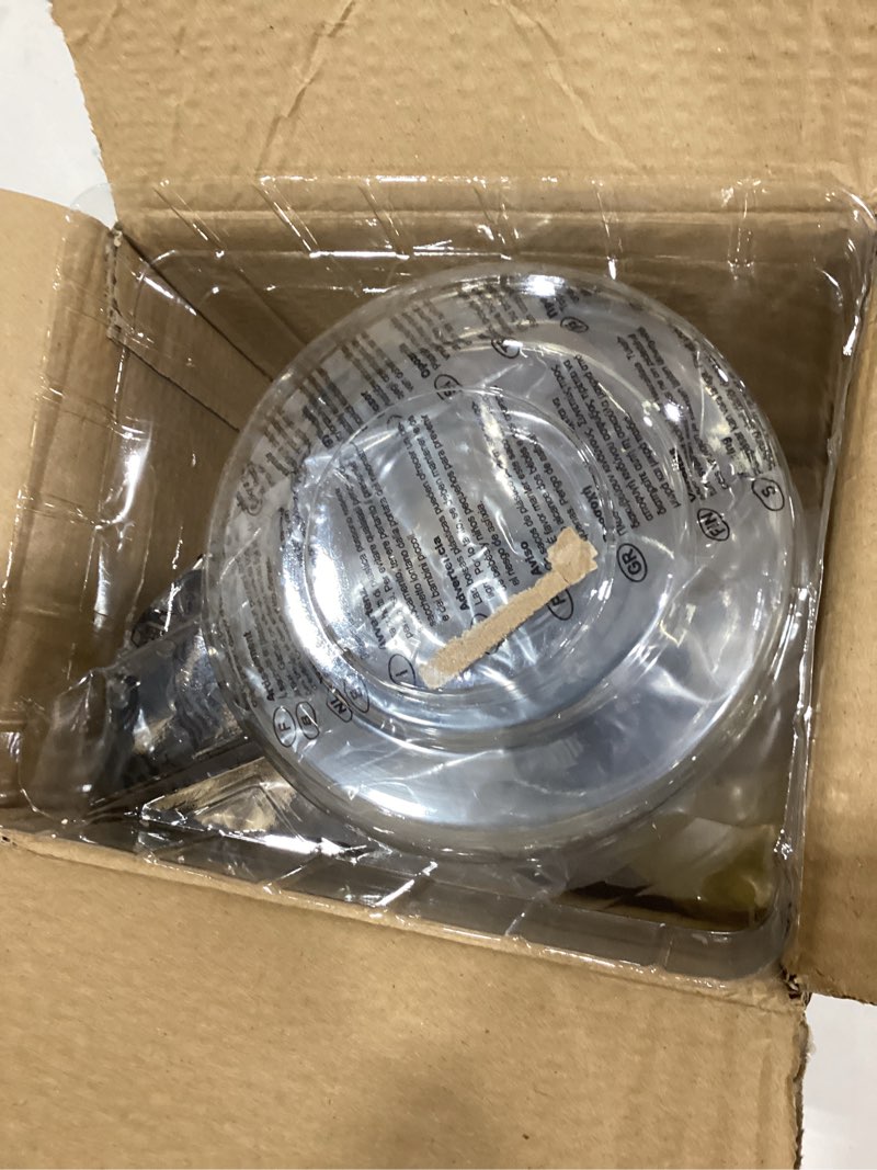 Condition photo showing New/Like New for 12-cup glass replacement carafe for mr. coffee model #sk12, sk13, ehx23, jwx31, sjx23, sjx39 (black, replaces pld12-rb)