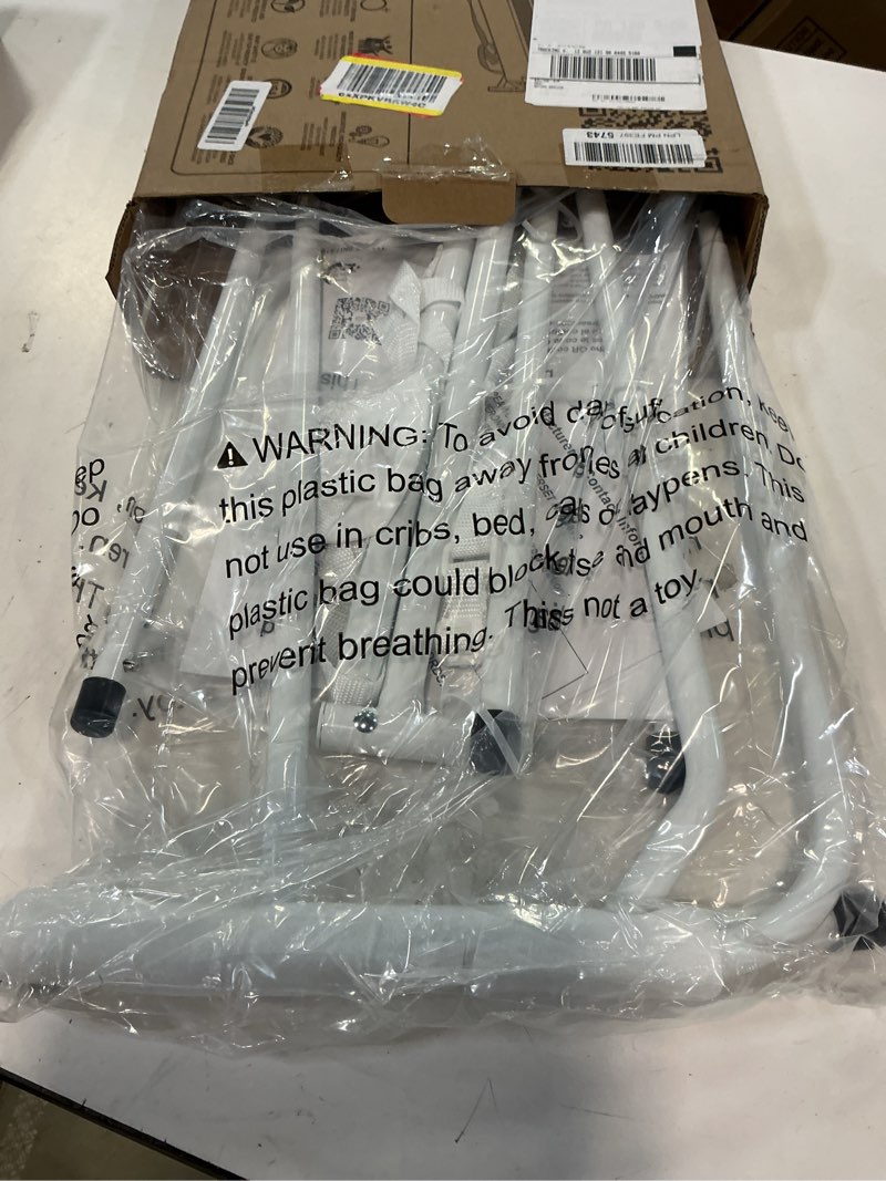 Condition photo showing Good Condition for Dream On Me Lightweight Mesh Security Adjustable Bed Rail for Toddler, Breathable Mesh Fabric, Suitable for All Types Of Beds, Reinforced Anchor System Bed Guard Rail, White