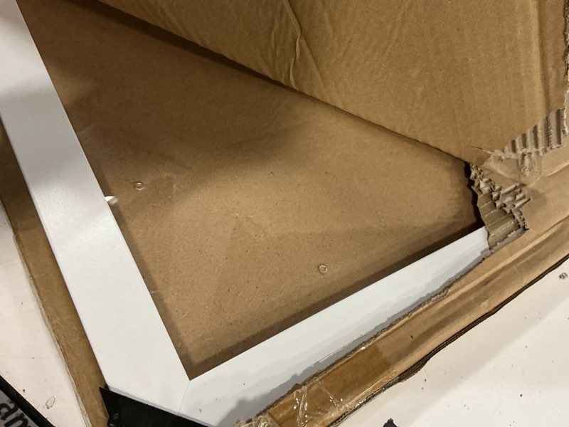 Condition photo showing Good Condition for picrit 20x24 picture frame, poster frame for wall mounting display, white white 20x24