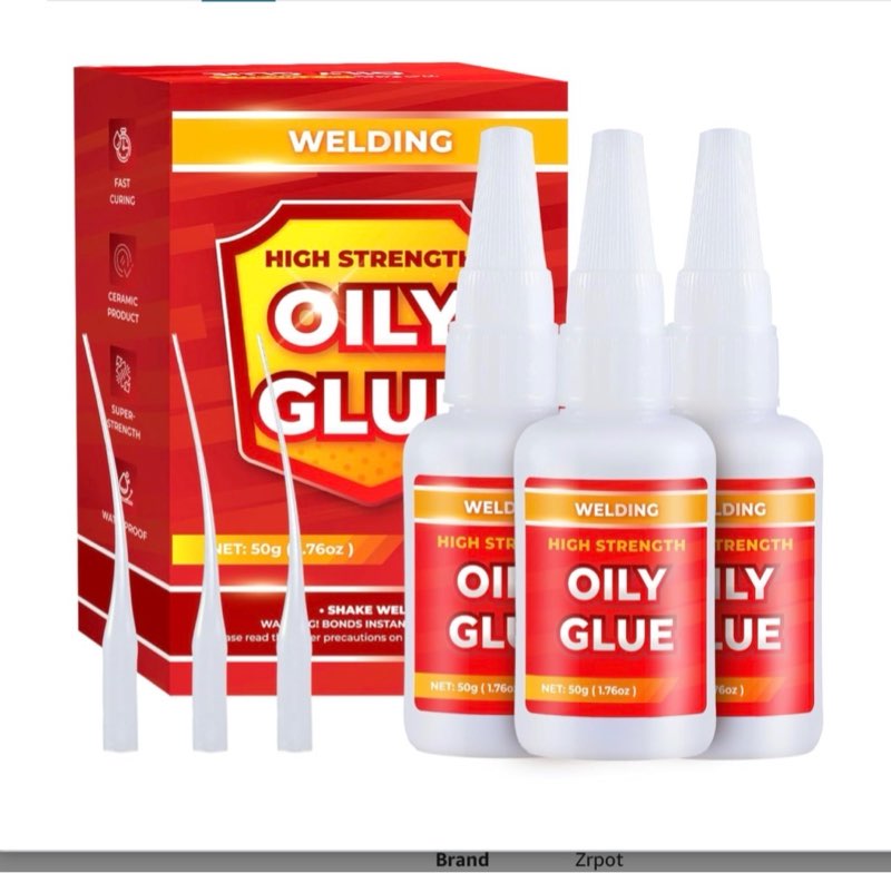 3 Pack Welding High-Strength Oil Glue