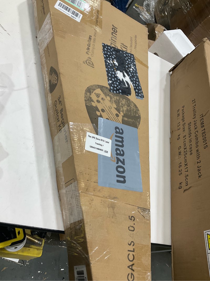 Condition photo showing Good Condition for Pyle Beginner Acoustic Guitar Kit, 1/2 Junior Size All Wood Instrument with Full Accessory Kit, Pick