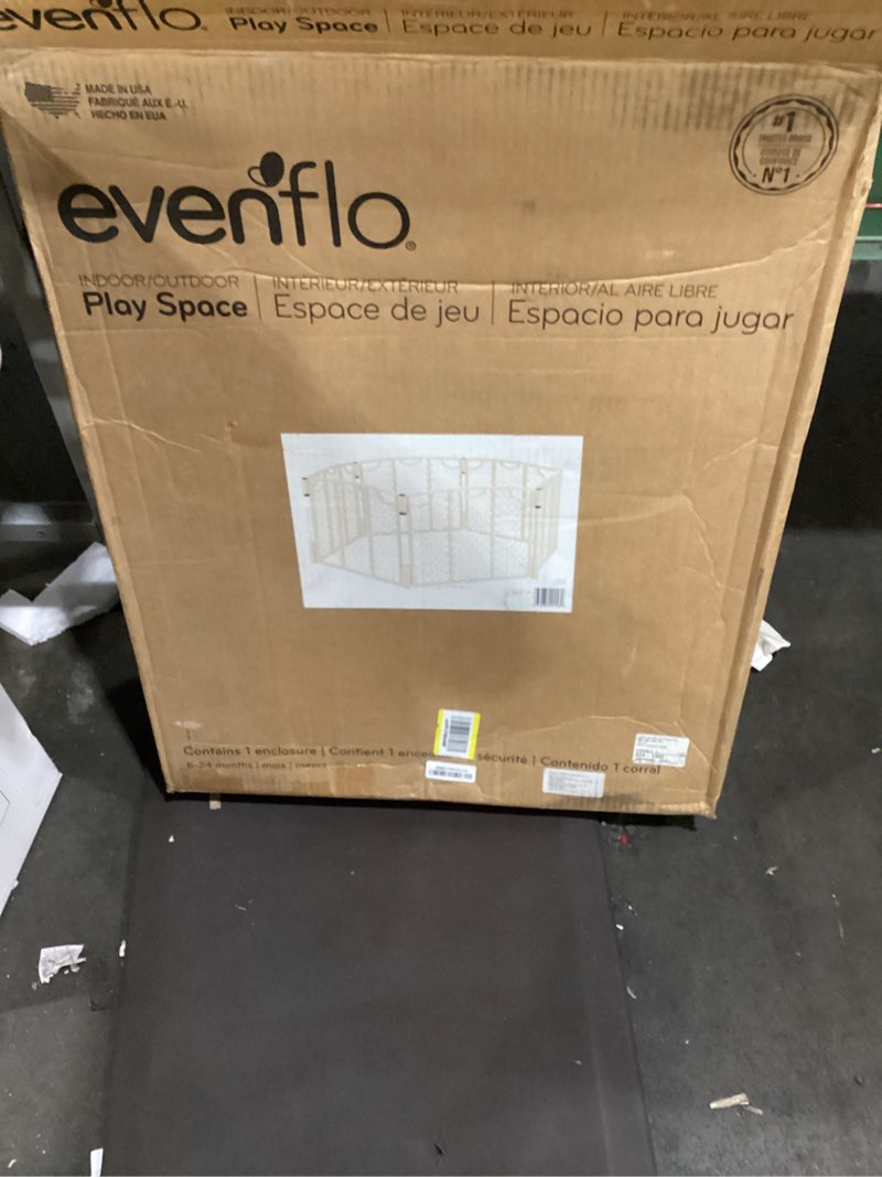 Condition photo showing Good Condition for evenflo versatile play space, cream