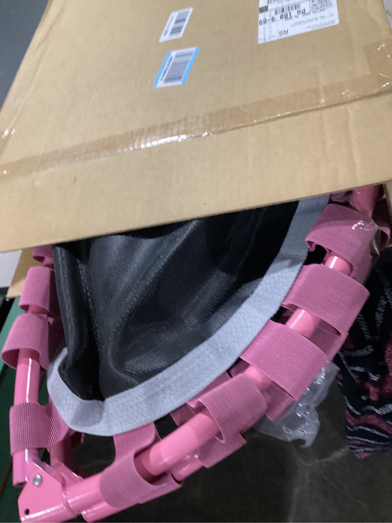 zcmhaxj foldable mini trampoline, 40" rebounder trampoline for adults & kids, 450lbs capacity with t