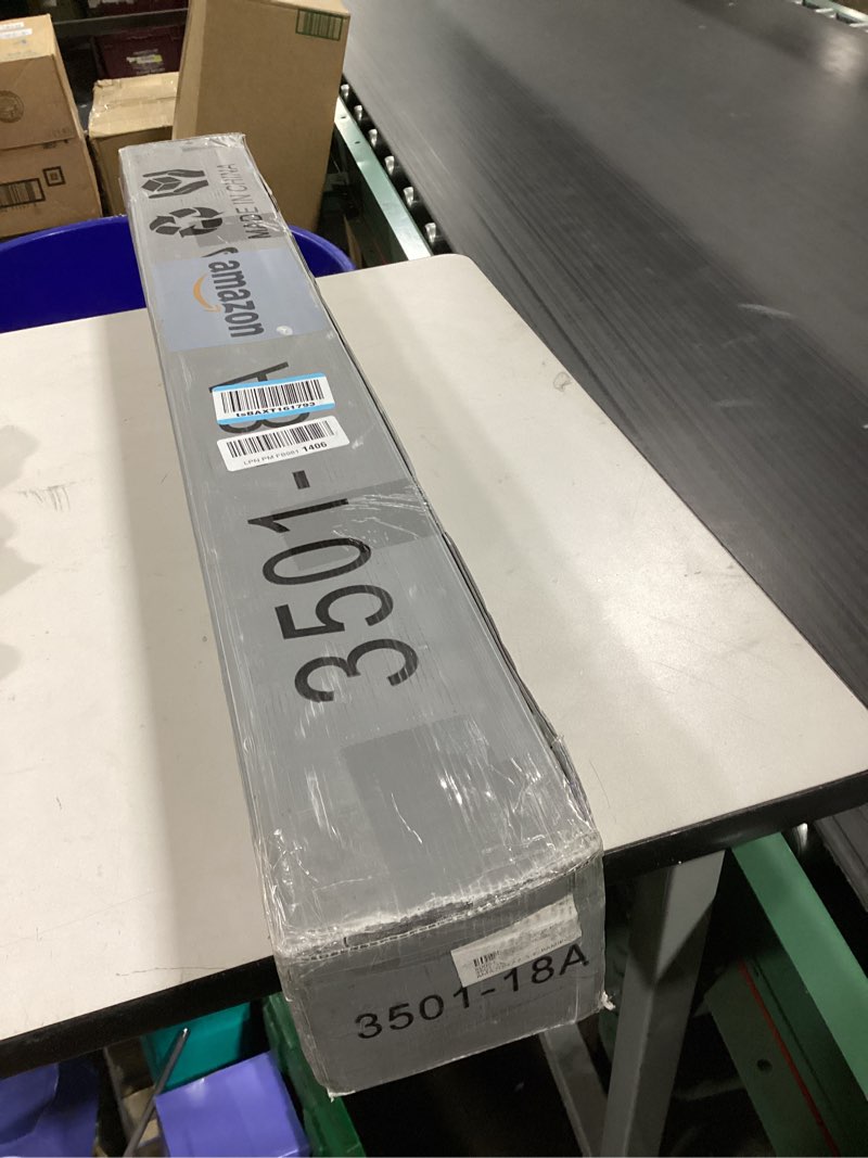 Condition photo showing As Is for KERAMIK 18 Inch High Twin Bed Frames No Box Spring Needed, Metal Bed Frame Twin Size with Round Edge, Easy Assembly, Heavy Duty, Black Twin 18 Inch