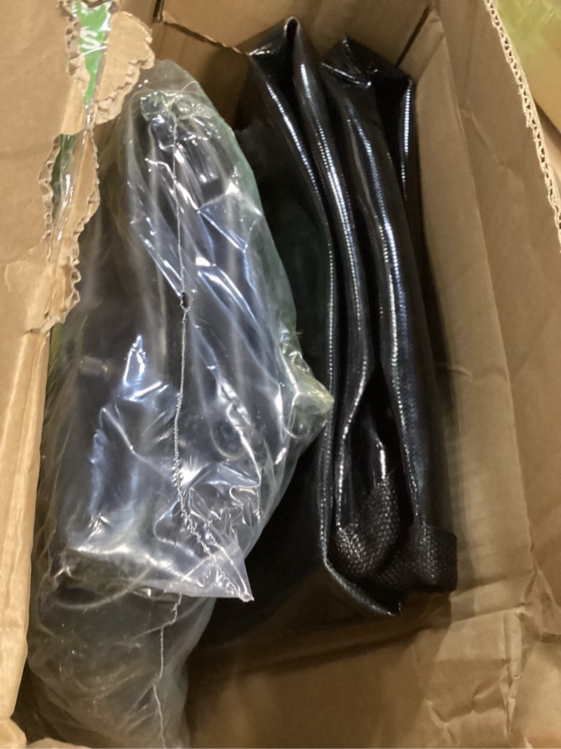 Condition photo showing Good Condition for Snow Tube Heavy Duty, 48" Snow Tube for Sledding, Snow Tubes for Adults with Premium Canvas Cover Thickened Bottom, Inflatable Snow Tubes Towable Sledding Tube for Boys Teens, Blue