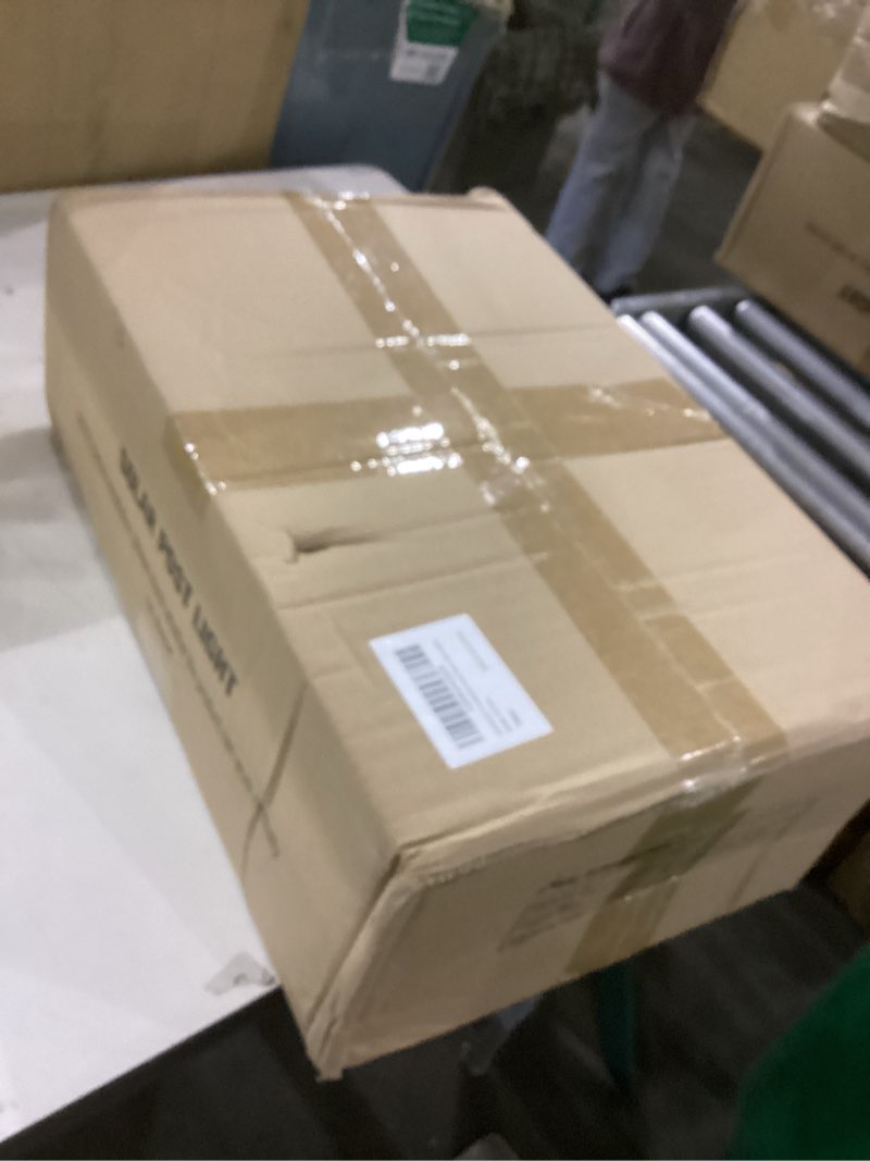Condition photo showing New/Like New for APONUO Solar Post Cap Lights Color Changing 16 Pack - RGB 8 Solid & Gradient Colors, IP65 Waterproof, for 4x4 5x5 6x6 Wood Vinyl Fences, Deck, Patio, Yard (White)
