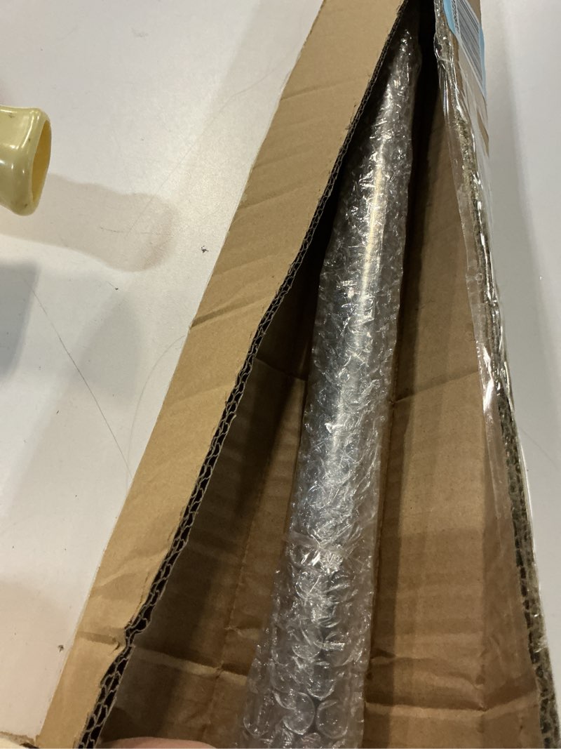 Condition photo showing Good Condition for Threehoney Expandable Closet Rod for Wire Shelf Hanging Clothes Adjustable Heavy Duty Closet Hanging Rod Extender Heavy Duty Hanger Bar Metal Poles for Wardrobes Hanger, 1 Pack(36-60 Inch,Silver) 36-60 Inch Silver