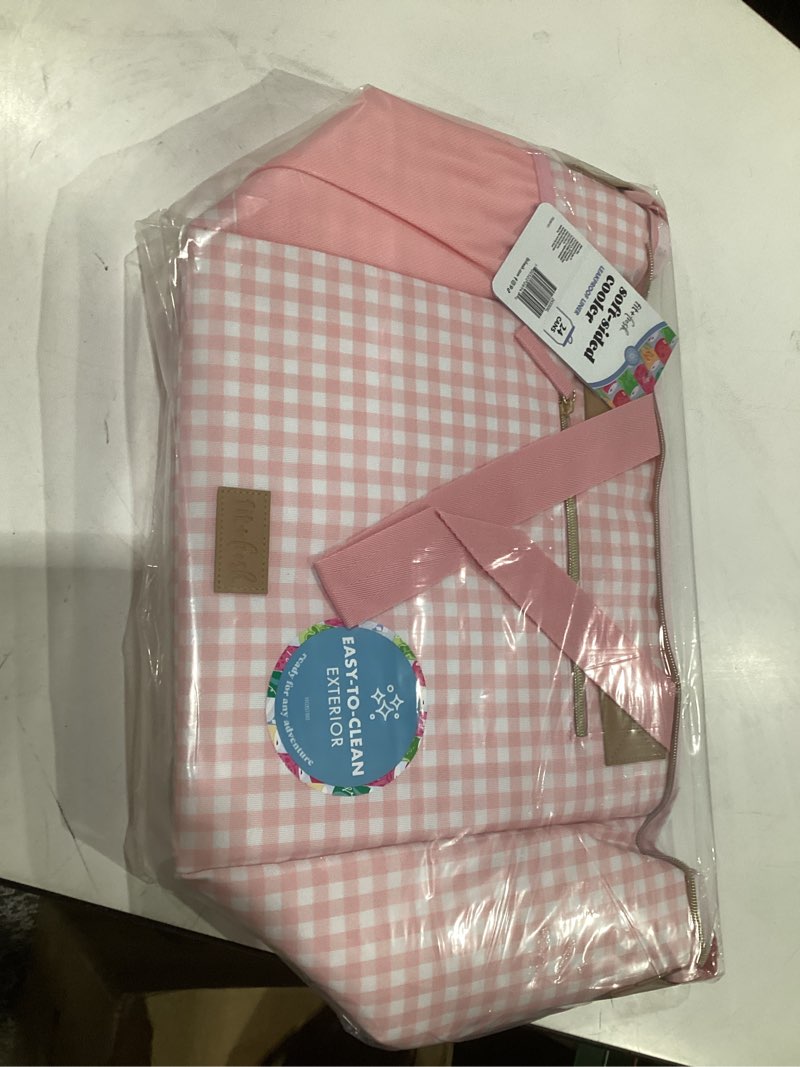 fit & fresh, 24-can soft cooler bag insulated leak-resistant, portable soft cooler, large cooler, so