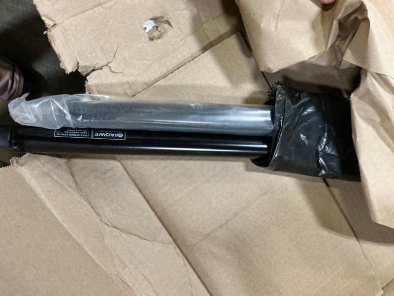 Condition photo showing As Is for c1608054 100lbs/445n 20inch lift support gas spring struts lid stay for rv bed door storage tonneau cover floor hatch heavy-duty toolbox lid cabinet camper rear window door 2pcs 20" 100lbs by iaqwe 20 in 100 lb