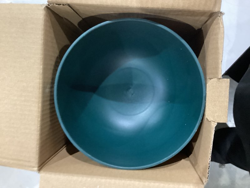 Condition photo showing As Is for Kyraton Plastic Cereal Bowls 8 Pieces 26 oz, Unbreakable And Reusable Light Weight Bowl For Rice Noodle Soup Snack Salad Fruit BPA Free Dishwasher Safe (Mutil Color) 1. Mutil Color