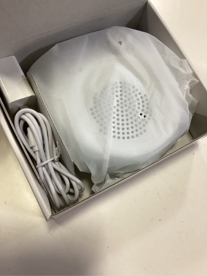 Condition photo showing New/Like New for loud pink noise machine sleep machine nostop 30 soothing sounds for baby kids adults sleep pinknoise machine 36-level vol auto-off timer memory function for home travel office white-ac powered
