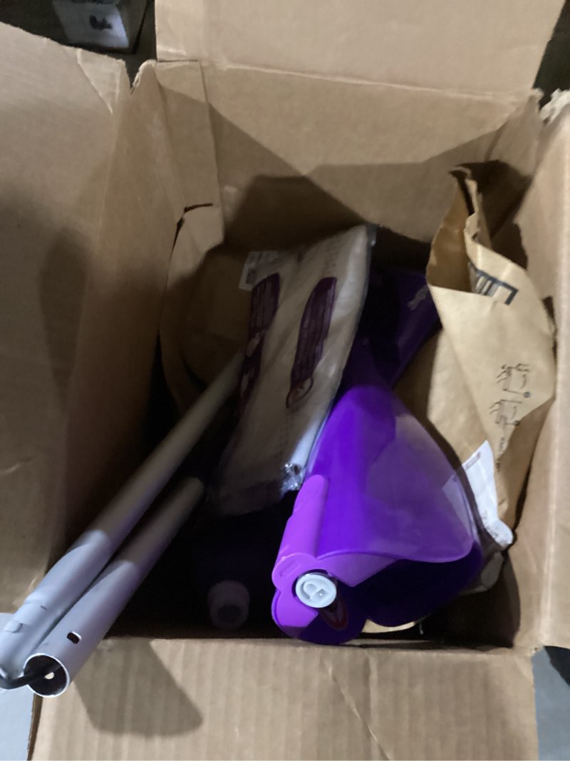 Condition photo showing Good Condition for swiffer wetjet hardwood and floor spray mop cleaner starter kit, includes: 1 power mop, 10 pads, cleaning solution, batteries 1 kit cleaner kit