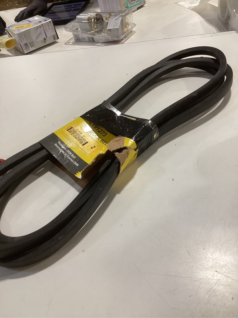 Condition photo showing Good Condition for sunbelt l-191273 54-in deck belt for riding mower/tractors (5/8-in w x 142.5-in l)