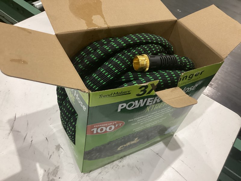 Condition photo showing Good Condition for flex-able hose flex-able xtreme hose 100ft - kink free, expandable, heavy duty, green