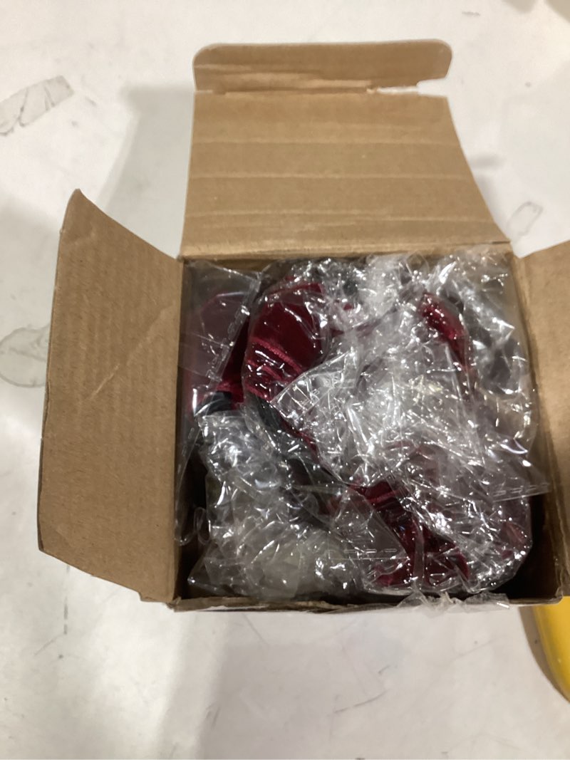 Condition photo showing Good Condition for 12 Pcs Burgundy Christmas Bow Ornament 4 x 12 Inch Xmas Tree Ribbon Hanging Bows Christmas Wedding Aisle Decorations for Xmas Wreath Party Garland Decoration Holiday Wedding Decor