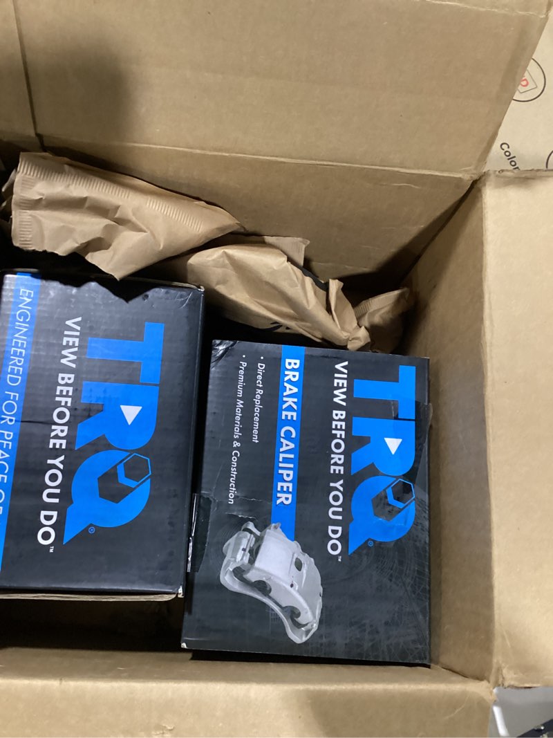 Condition photo showing New/Like New for TRQ Rear Brake Caliper Set Compatible with 2010-2015 Hyundai Tucson 2011-2016 Kia Sportage CLA32306