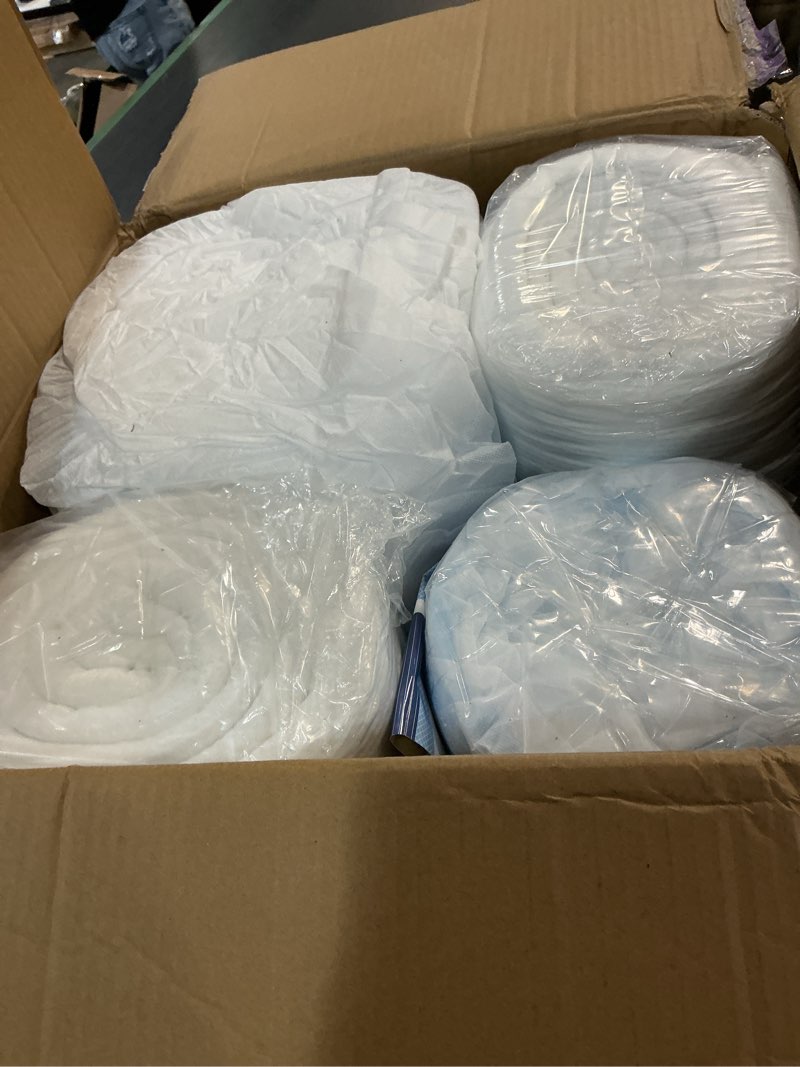 Condition photo showing Good Condition for ohgeni cooling 4 inch dual layer twin xl mattress topper 2 pack for college dorm room essentials, 2 inch gel memory foam, 2 inch down alternative pillow top pad, mattresses cover for bed, deep pocket 4" (pad + topper) white twin xl (2 pack)