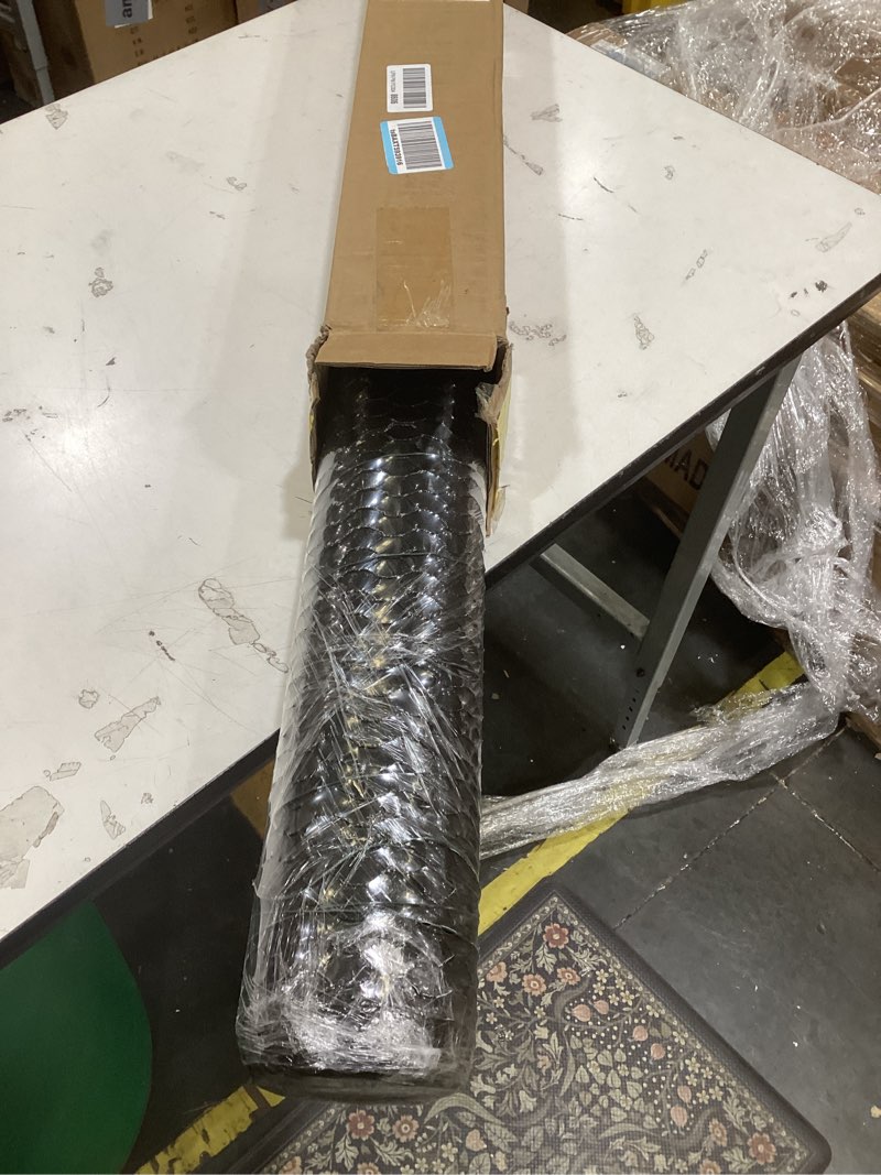 Condition photo showing New/Like New for 1/2 inch black wire mesh roll - 48'' x 50' chicken wire fence, 20 gauge hardware cloth poultry netting for garden/animal barrier/rabbit/floral/chicken coop/diy projects 1/2inch-48inch×50ft black