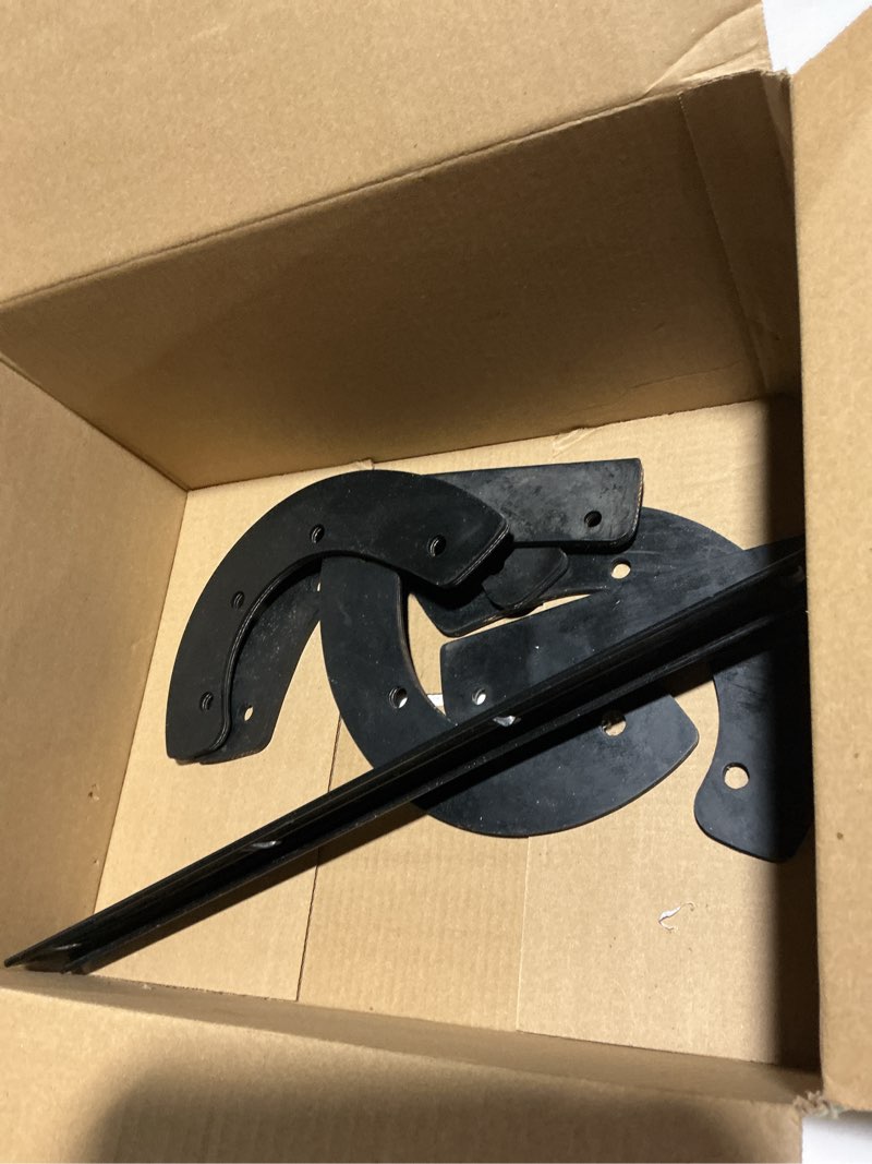 Condition photo showing As Is for anto paddles and scraper set for honda snowblower 72523-747-000 72522-747-000 72521-747-000 replace hs521 hs621 snow blower with hardware kit