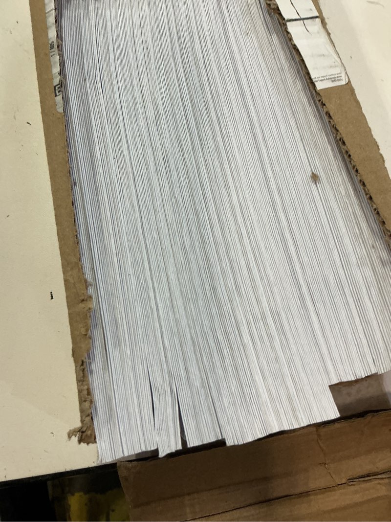 Condition photo showing Good Condition for redi shade no tools original light filtering pleated paper shade white, 36" w x 72" l, 6 pack white 36" w x 72" h