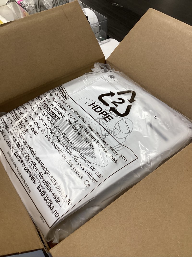 Condition photo showing As Is for utilitech 1.5-sone 100-cfm white bathroom fan with humidity sensor (energy star certified)