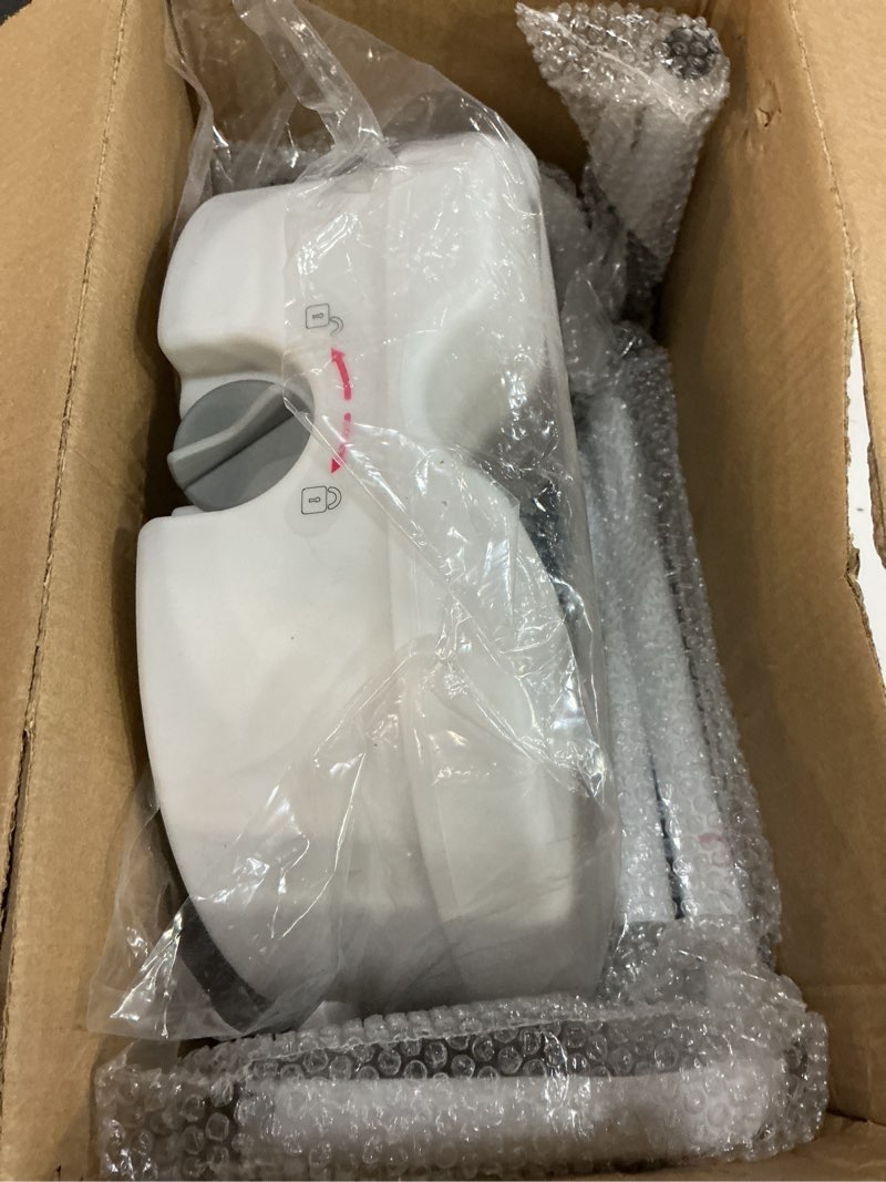 Condition photo showing New/Like New for wehwupe raised toilet seat with handles for elderly - toilet seat risers for seniors with adjustable padded arms - elevated toilet safety seat for standard or elongated commode