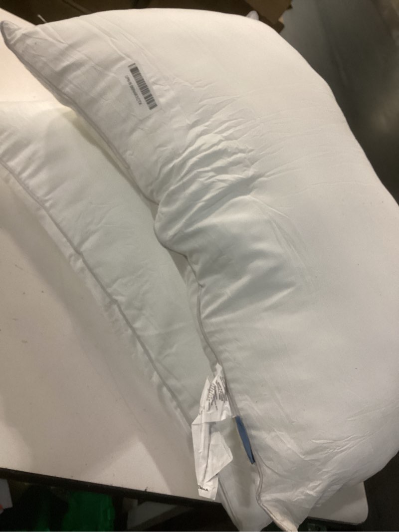 Condition photo showing Good Condition for cozylux pillows queen size set of 2, hotel quality bed pillows for sleeping 2 pack, cooling pillows for side back and stomach sleepers, down alternative luxury soft supportive fluffy pillows (18x28) queen - 18" x 28" (pack of 2) white