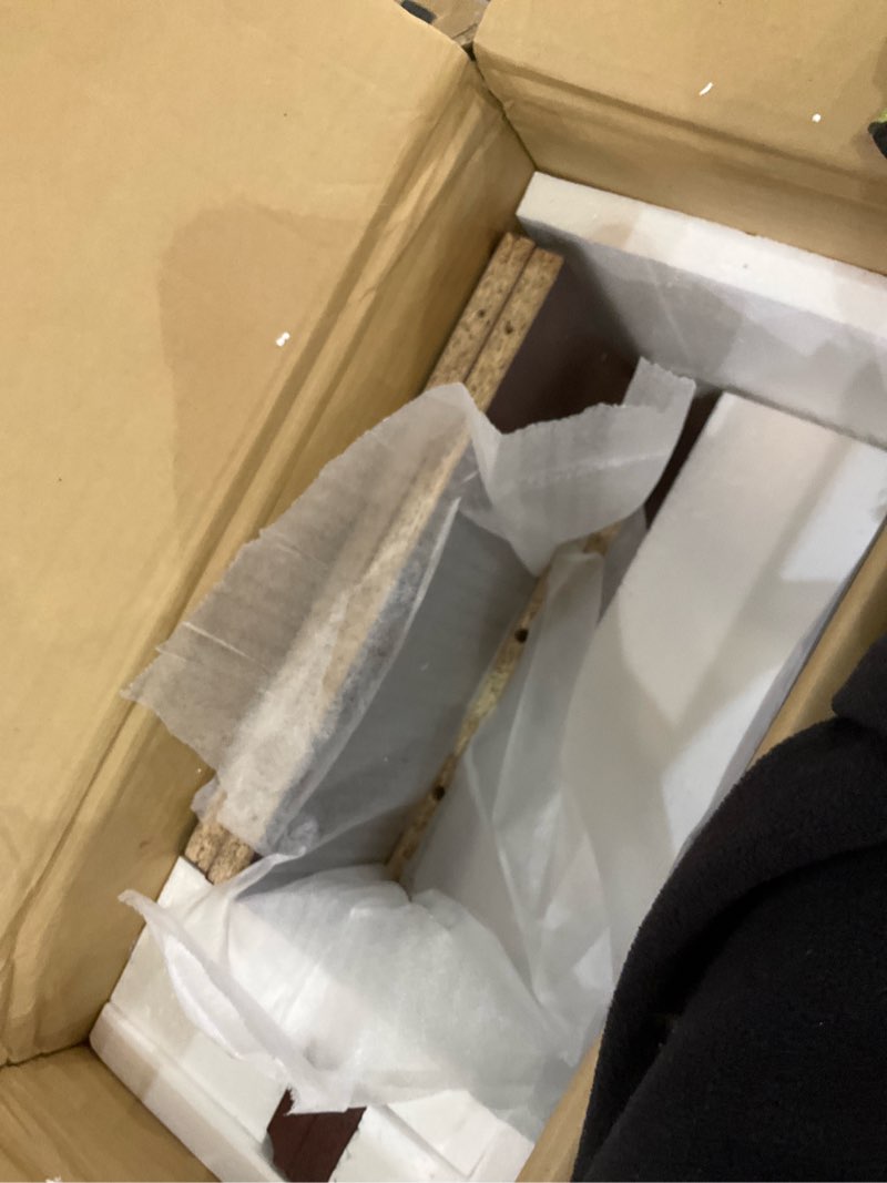 Condition photo showing As Is for Sauder bookcase