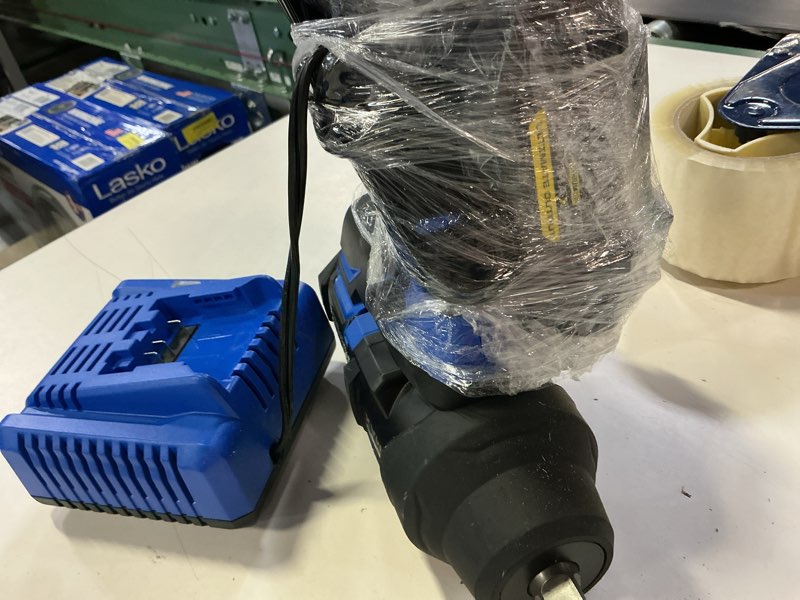 Condition photo showing As Is for kobalt xtr 24-volt variable speed brushless 1/2-in drive cordless impact wrench (battery included