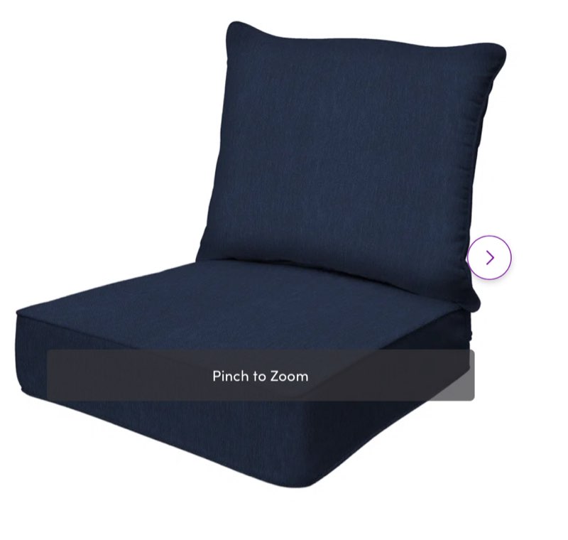 ( similar ) (incomplete )Waterbury 15 Piece Outdoor Seat/Back Cushion Set