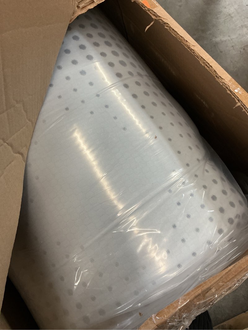 Condition photo showing New/Like New for Lexicon 12 Inch Green Tea Cooling Gel Memory Foam Mattress, Firm Support, Charcoal Infused Hybrid Mattress-in-A-Box, Certified Safe Sleep, Pocket Spring, Pressure Relief, California King Size Bed