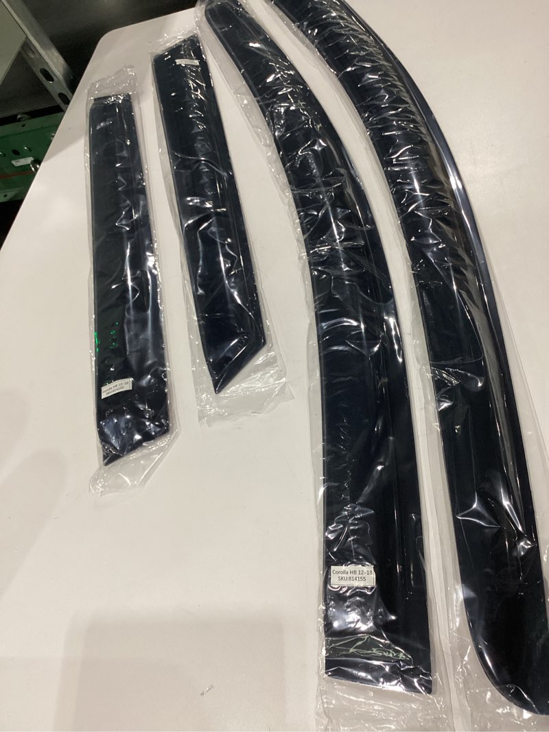 KPY Window Visor Compatible with Toyota Corolla Hatchback 2012-2018, 4PC Rain Guard Side Window Vent