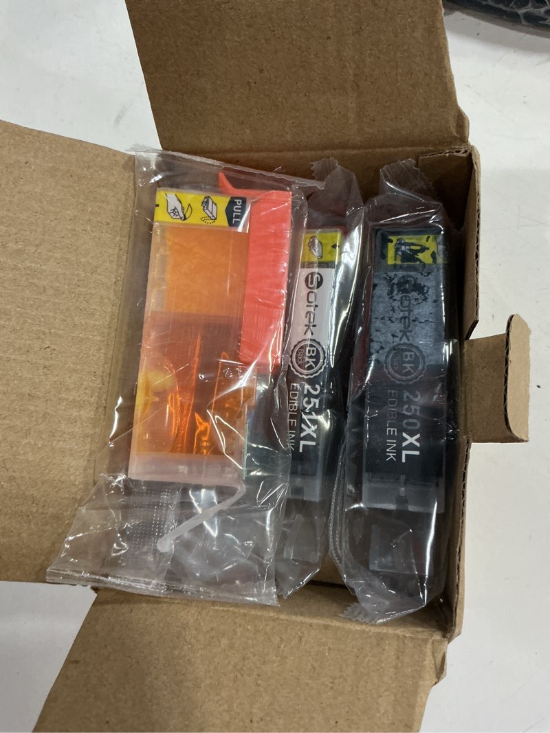 Condition photo showing Good Condition for sotek compatible ink cartridges use for canon pgi-250xl cli-251xl pgi 250 xl cli 251 xl to use withpixma mx922 mx920 mg5520 mg5420