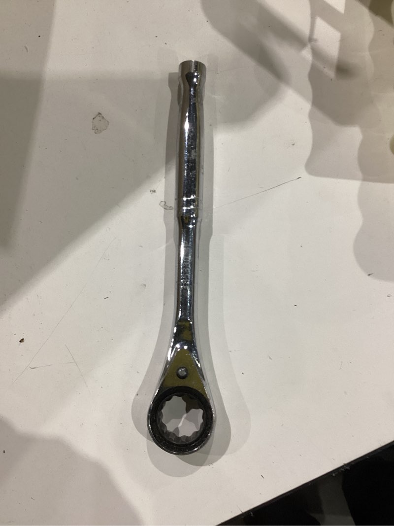 Condition photo showing As Is for kobalt 90 -tooth 3/8-in drive full polish handle flexible head ratchet