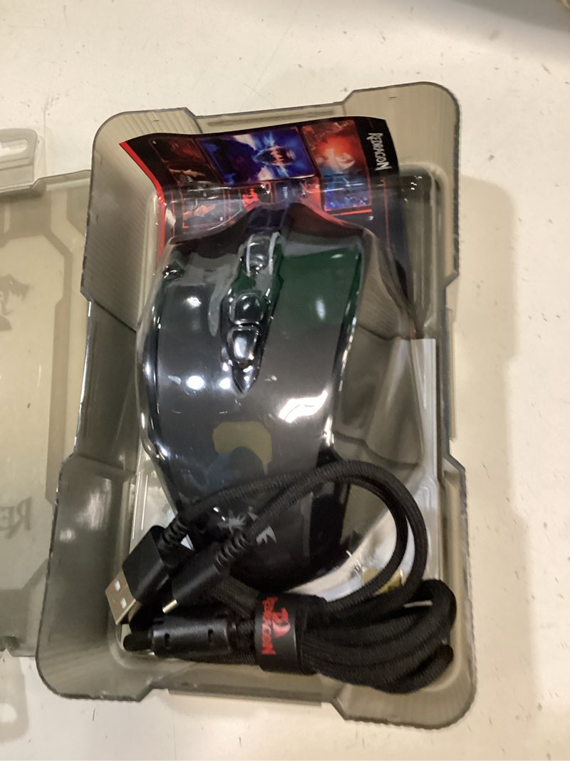Condition photo showing Good Condition for redragon m913 max wireless gaming mouse, 26000 dpi mmo optical mouse with 16 programmable buttons, bt & 2.4g wireless, software supports diy keybinds